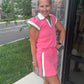 Pink Playbook Skort Set