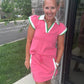 Pink Playbook Skort Set