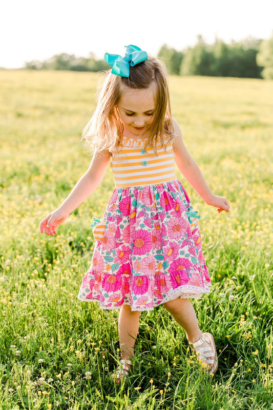 Happy Days Floral Dress (2)