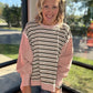 Easy Days Striped Sweatshirt