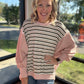 Easy Days Striped Sweatshirt