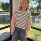 Easy Days Striped Sweatshirt