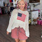 Freedom Flag Coastal Pullover