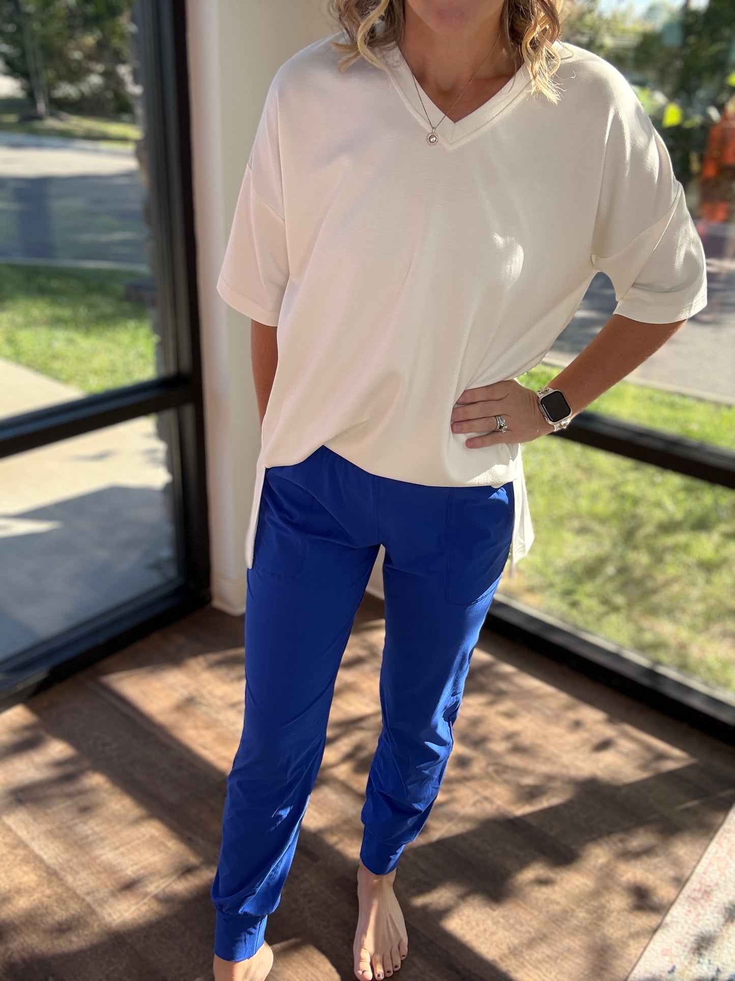 Butter Joggers- Royal Blue