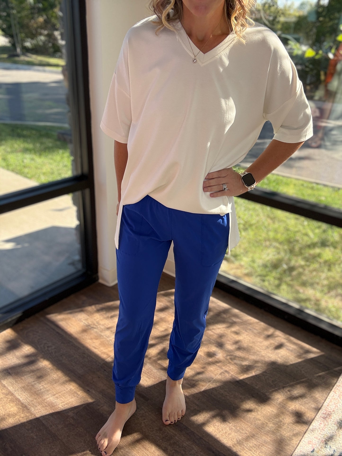 Butter Joggers- Royal Blue