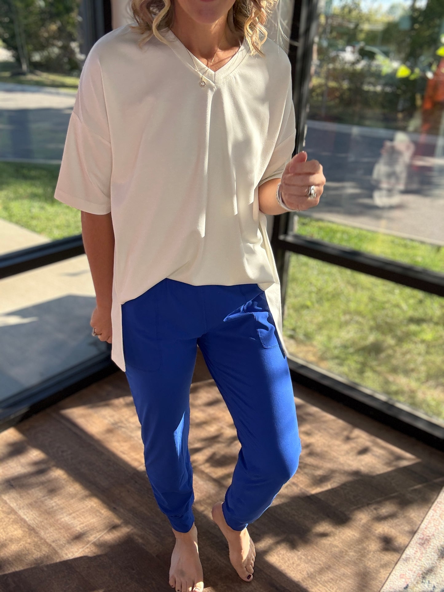 Butter Joggers- Royal Blue