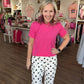 Essential Tee- Hot Pink