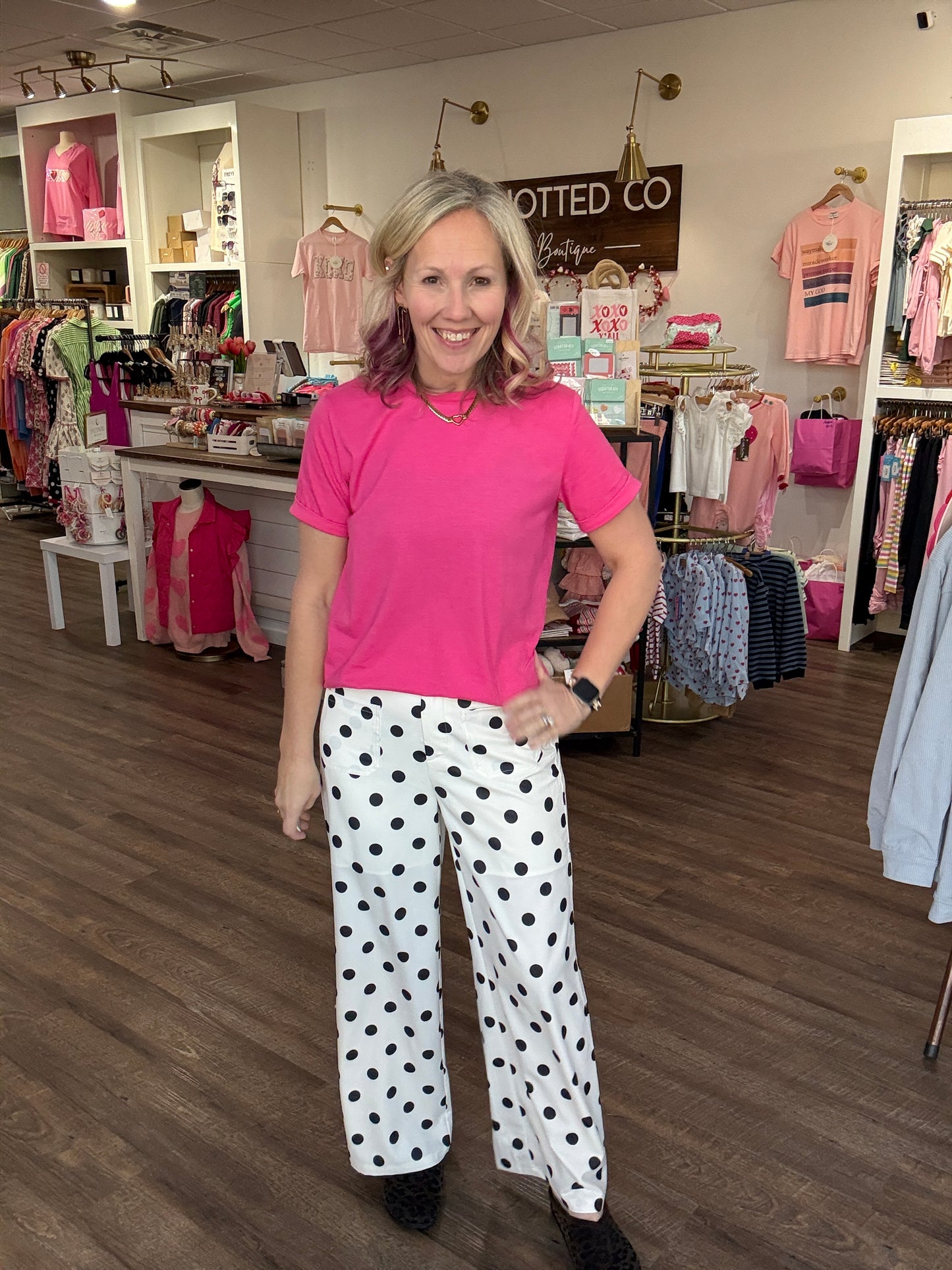 Polka Chic Trousers