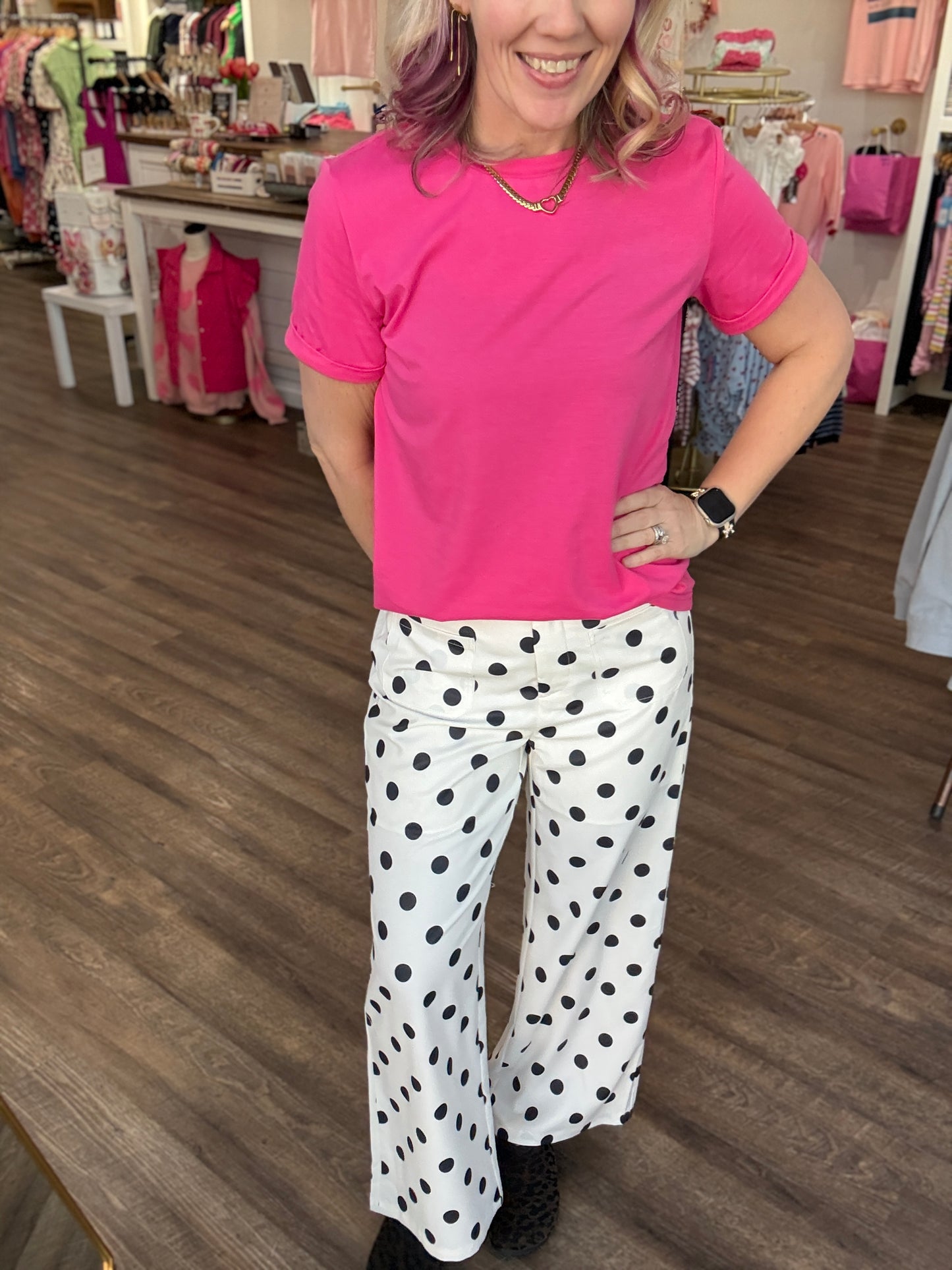 Polka Chic Trousers