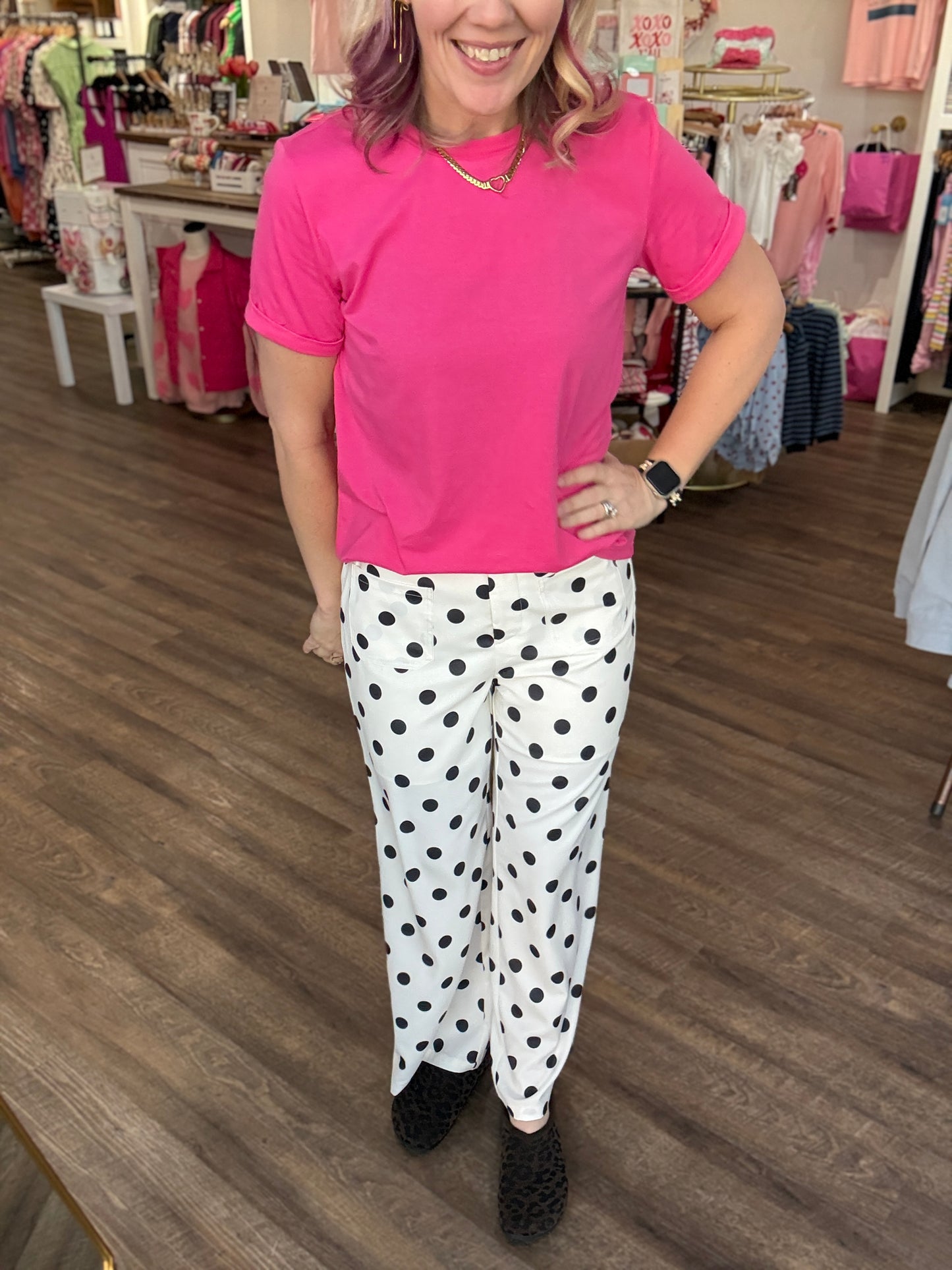 Polka Chic Trousers