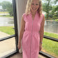 Pink Midi Dress