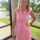 Pink Midi Dress