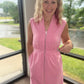 Pink Midi Dress