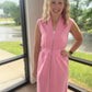 Pink Midi Dress