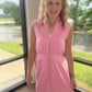 Pink Midi Dress