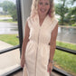 Cream Midi Dress