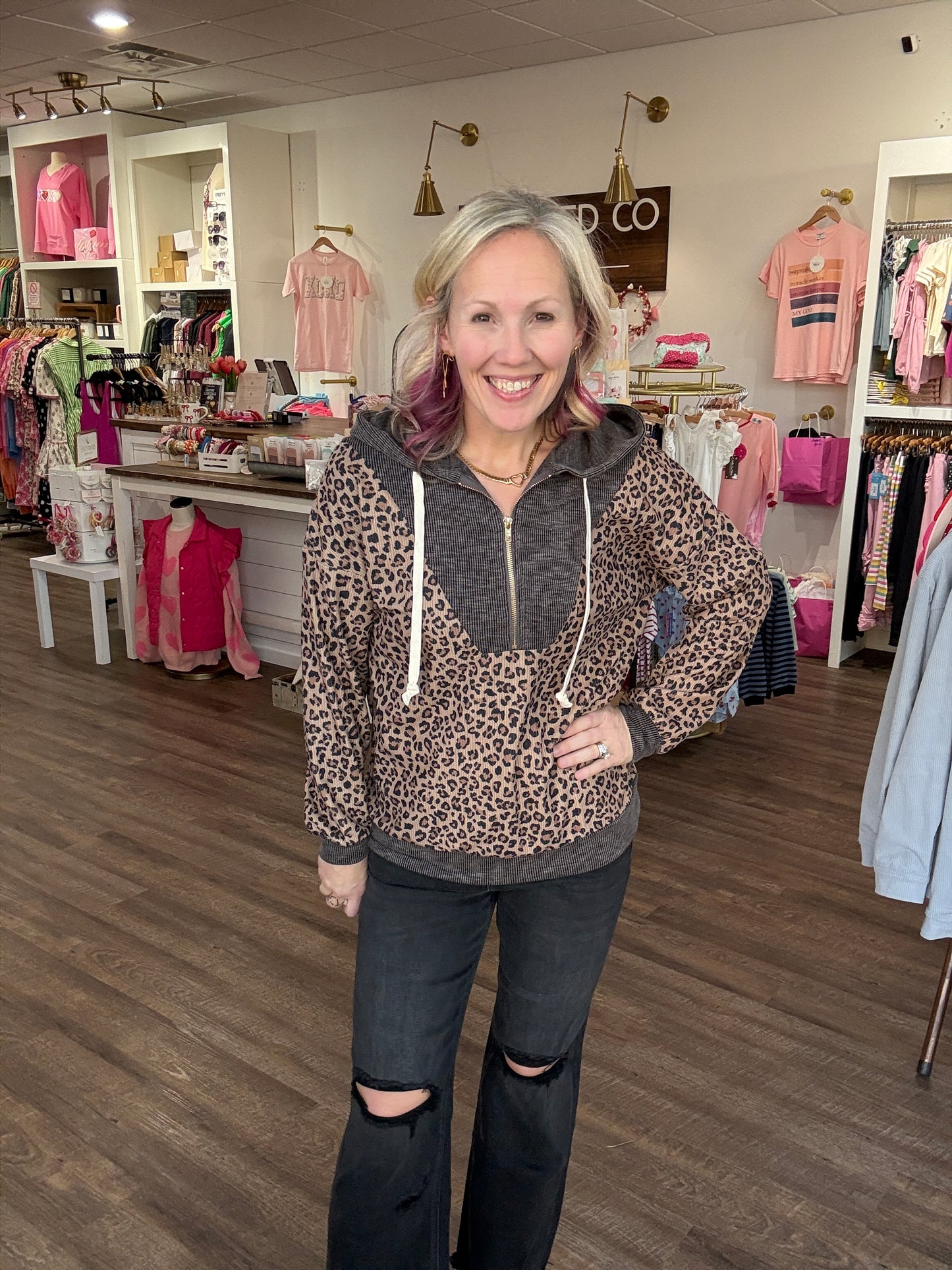 Zip Into the Wild Hoodie