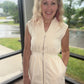 Cream Midi Dress