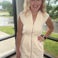 Cream Midi Dress