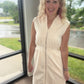 Cream Midi Dress