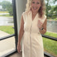 Cream Midi Dress