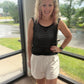 Sunset Stroll Shorts- Natural