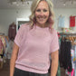 Pink Sands Crochet Top