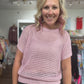 Pink Sands Crochet Top