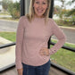 Alexis Top- Rose