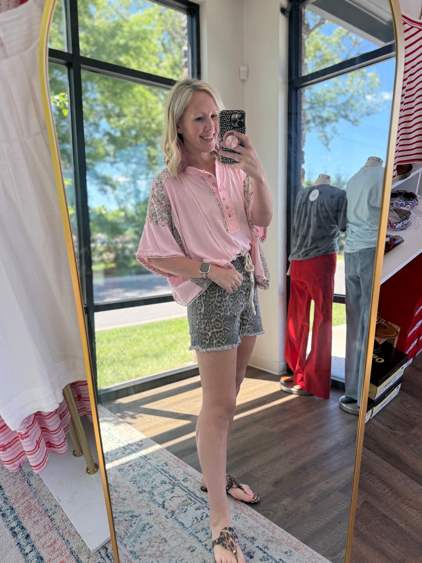 Camo/Animal Print Shorts