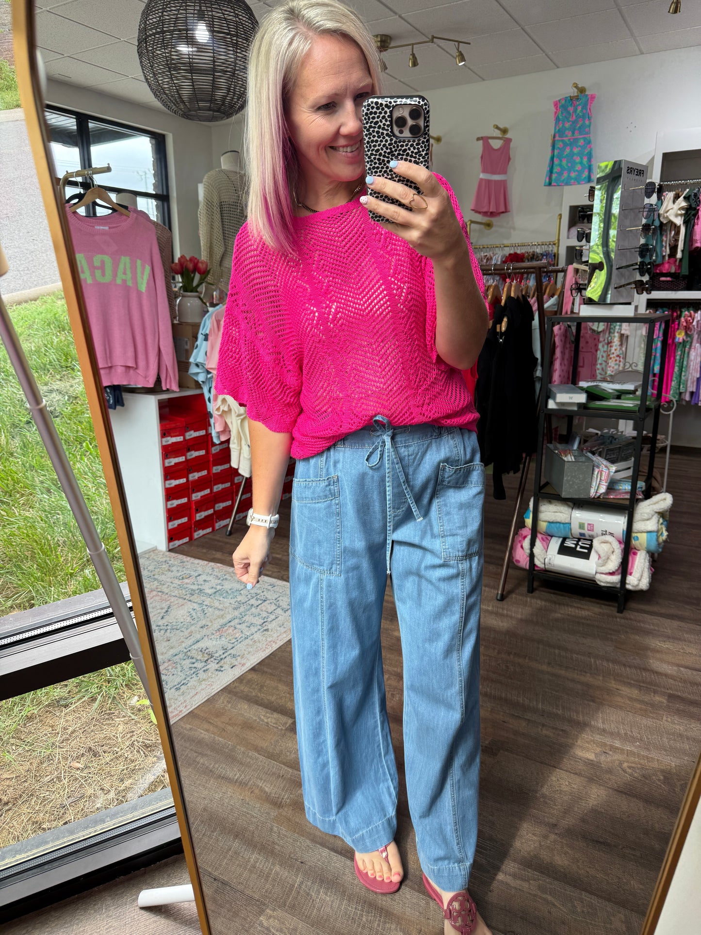 Pretty In Pointelle Top