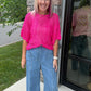 Pretty In Pointelle Top