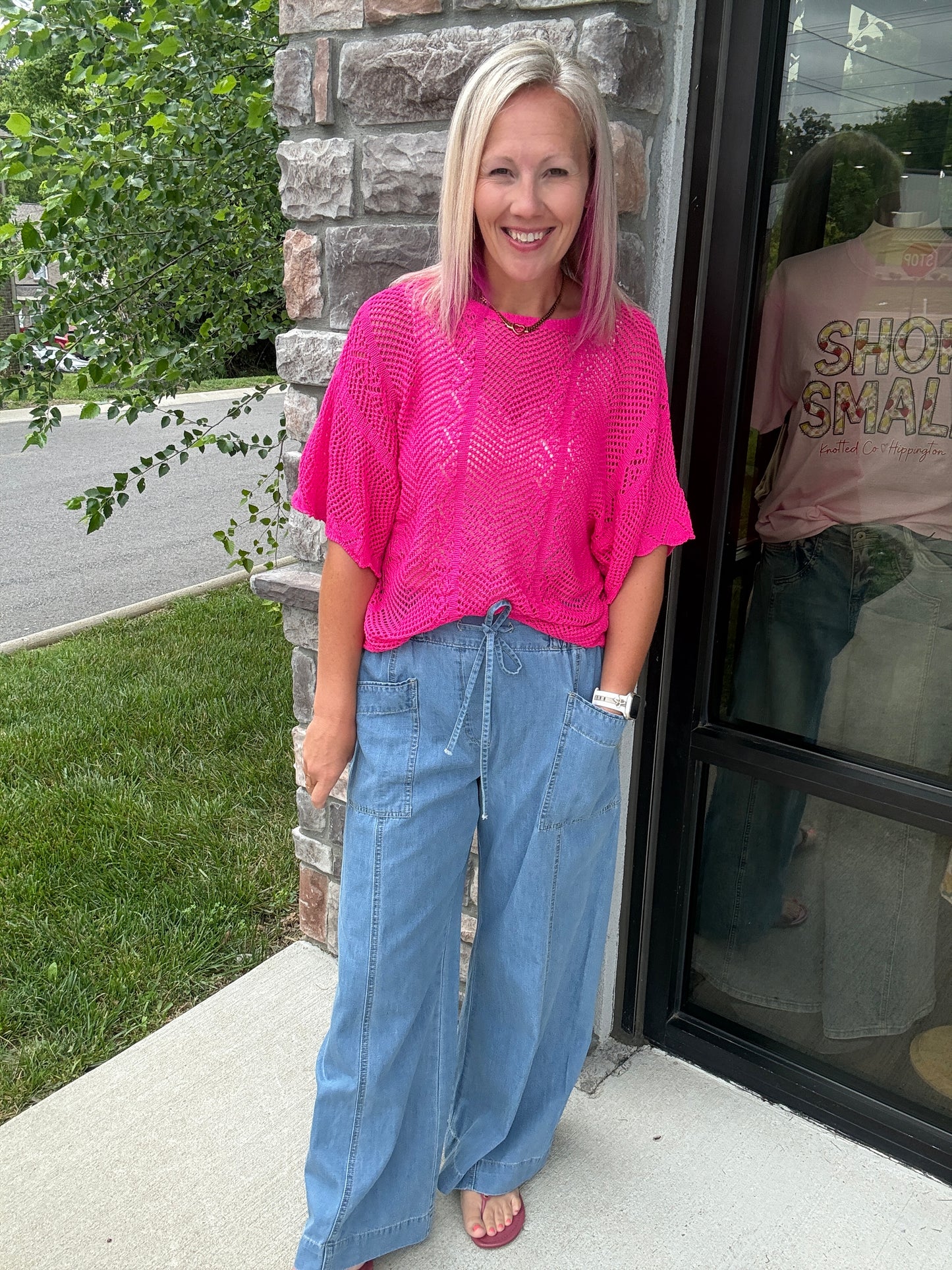 Pretty In Pointelle Top