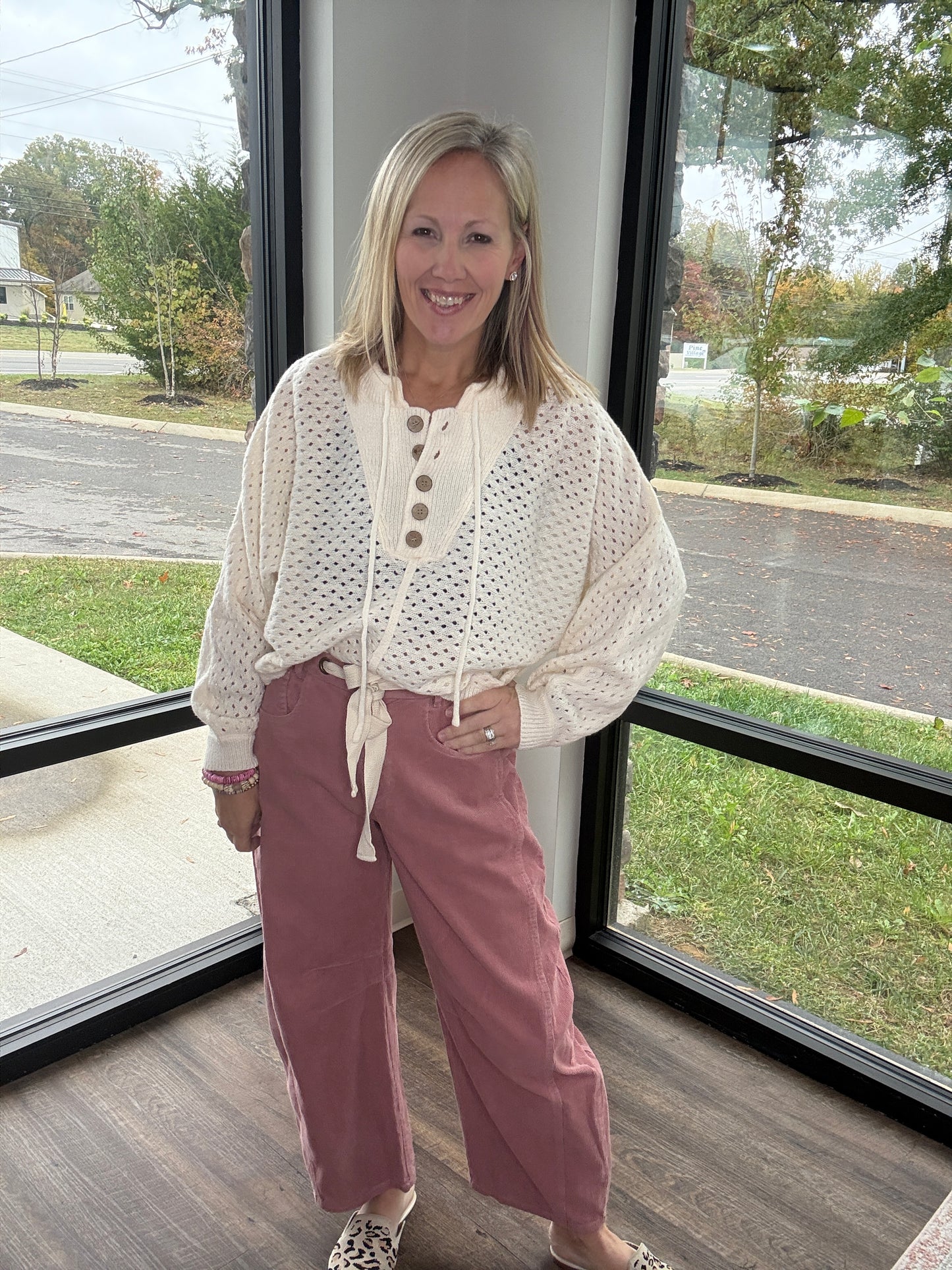 Mauve Moment Corduroys