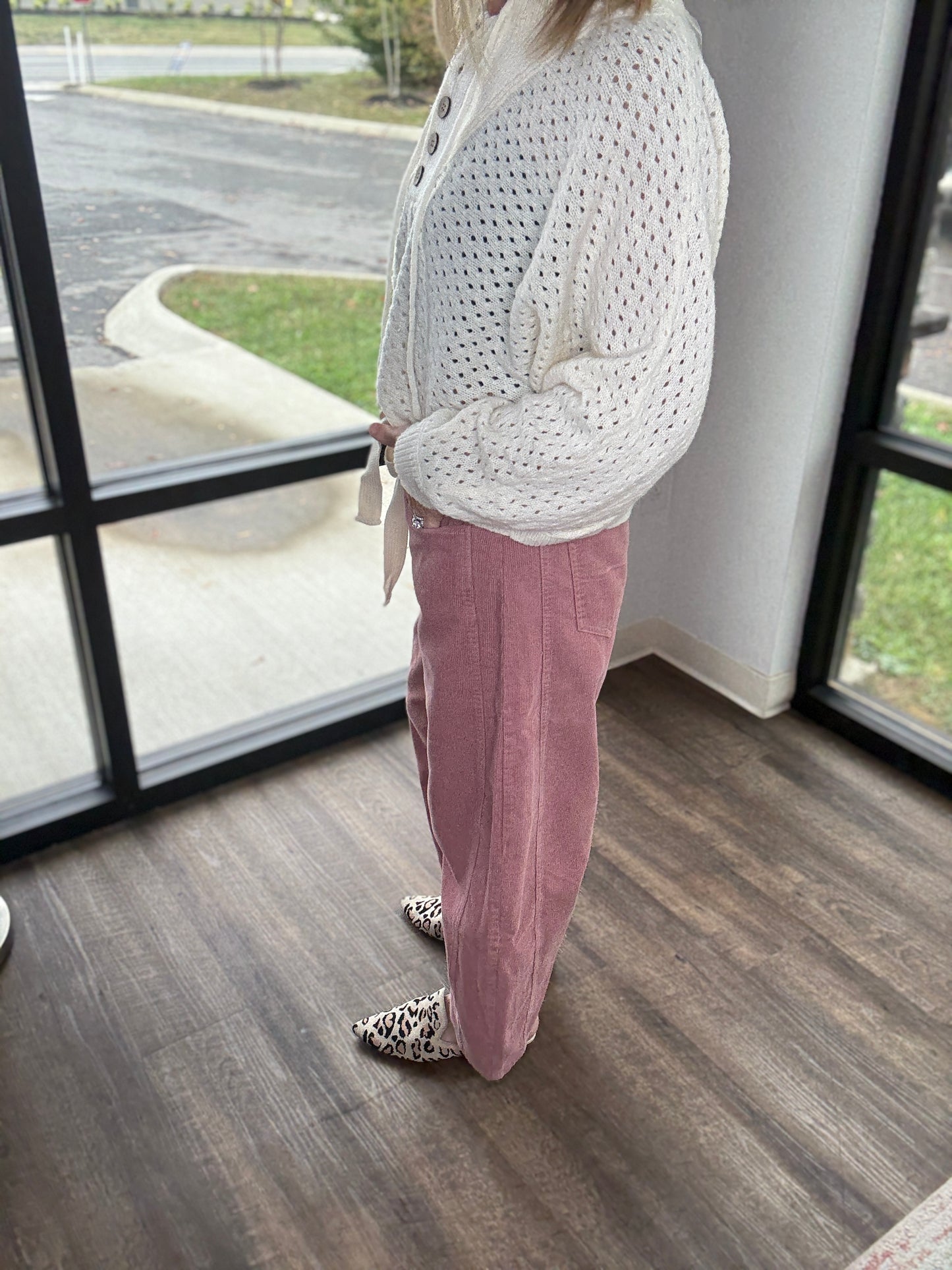 Mauve Moment Corduroys