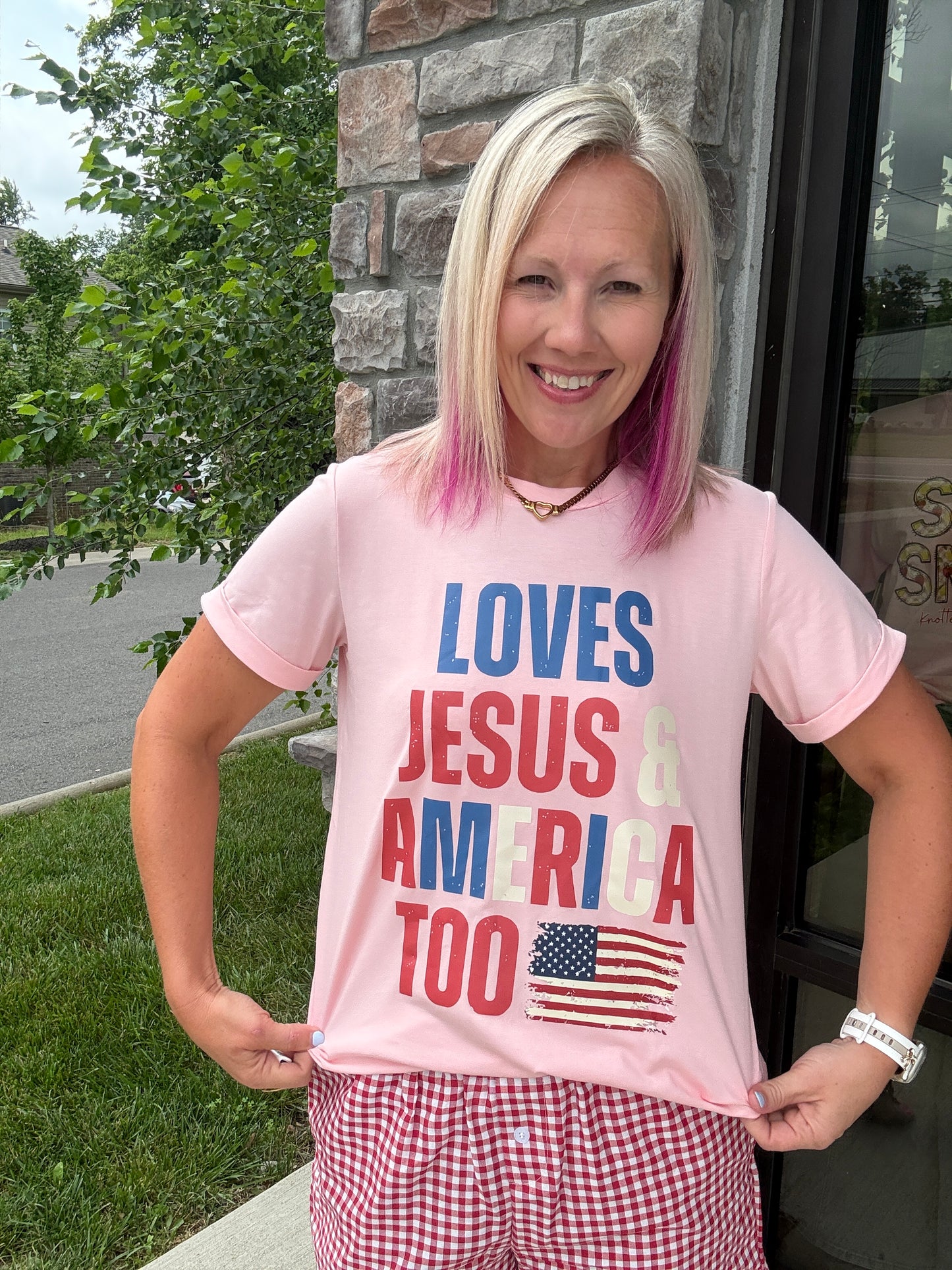 Loves Jesus & America Too