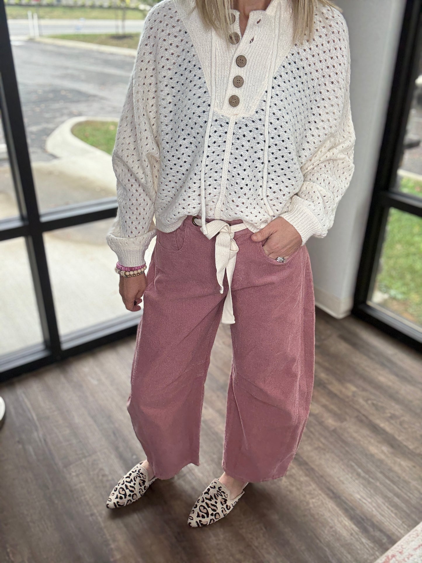 Mauve Moment Corduroys