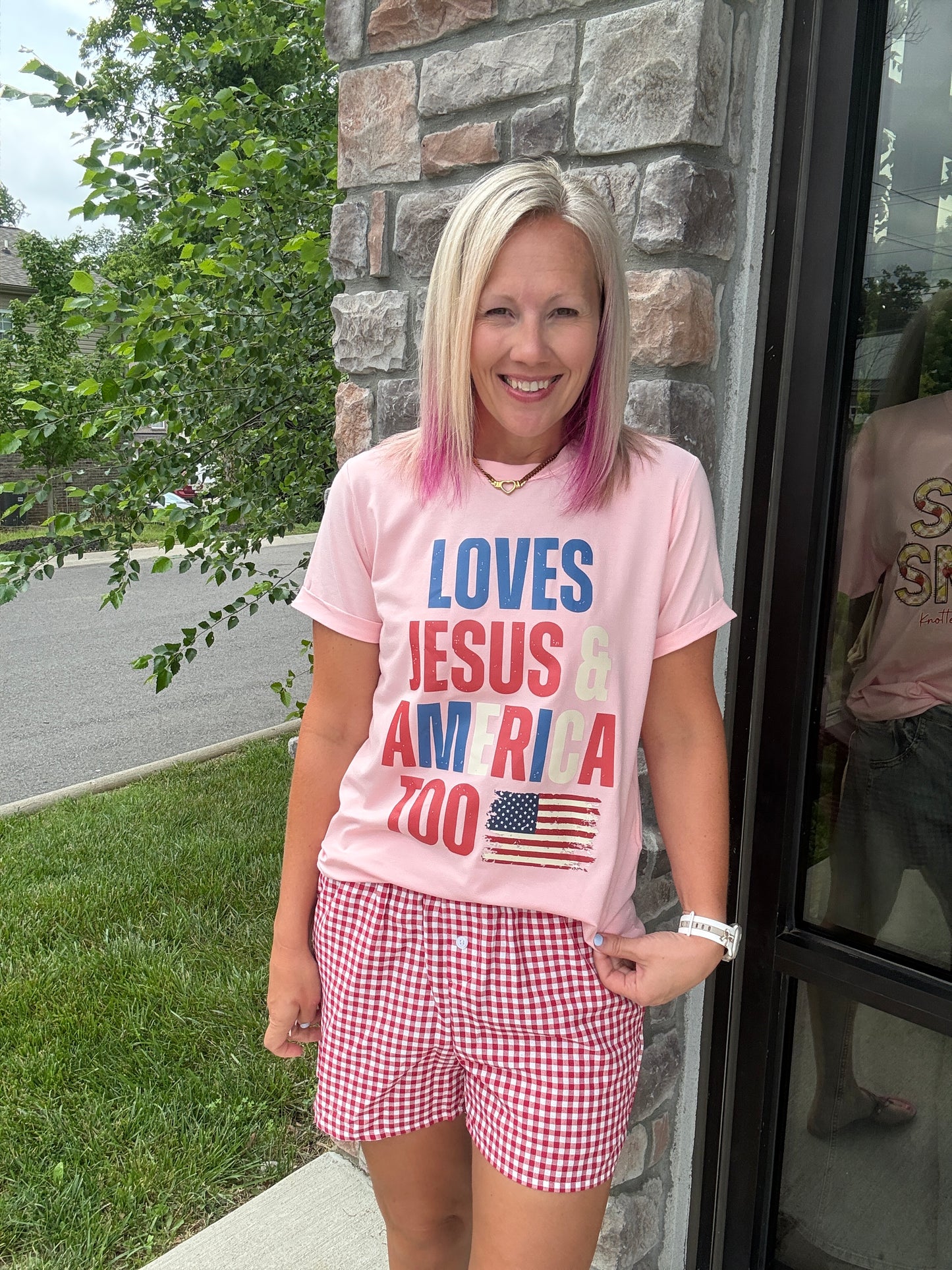 Loves Jesus & America Too