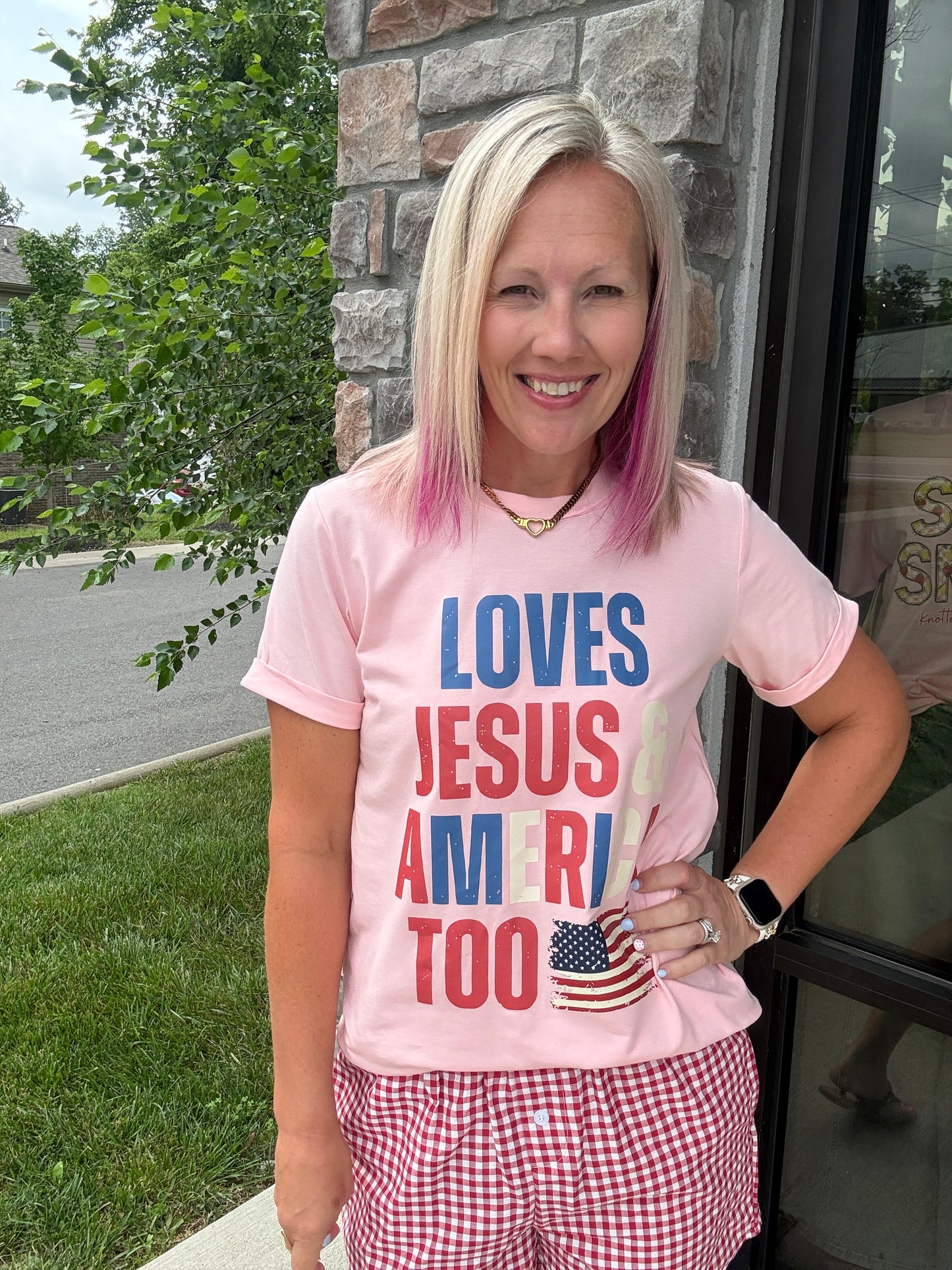 Loves Jesus & America Too