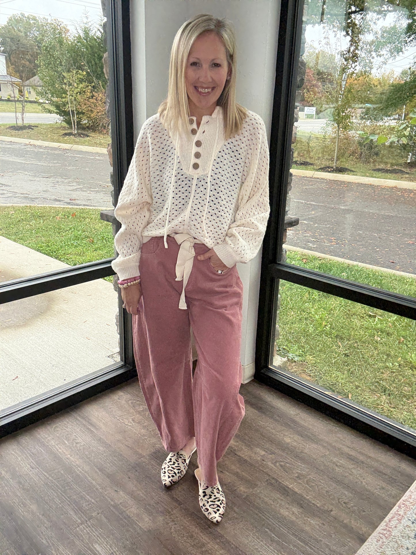 Mauve Moment Corduroys