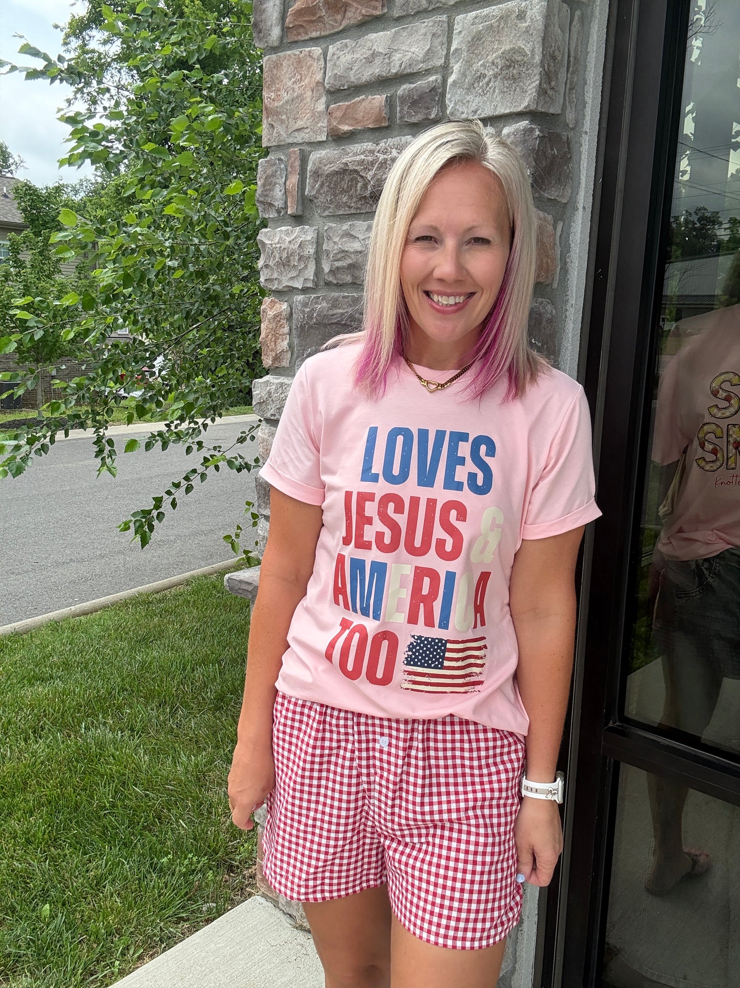 Loves Jesus & America Too