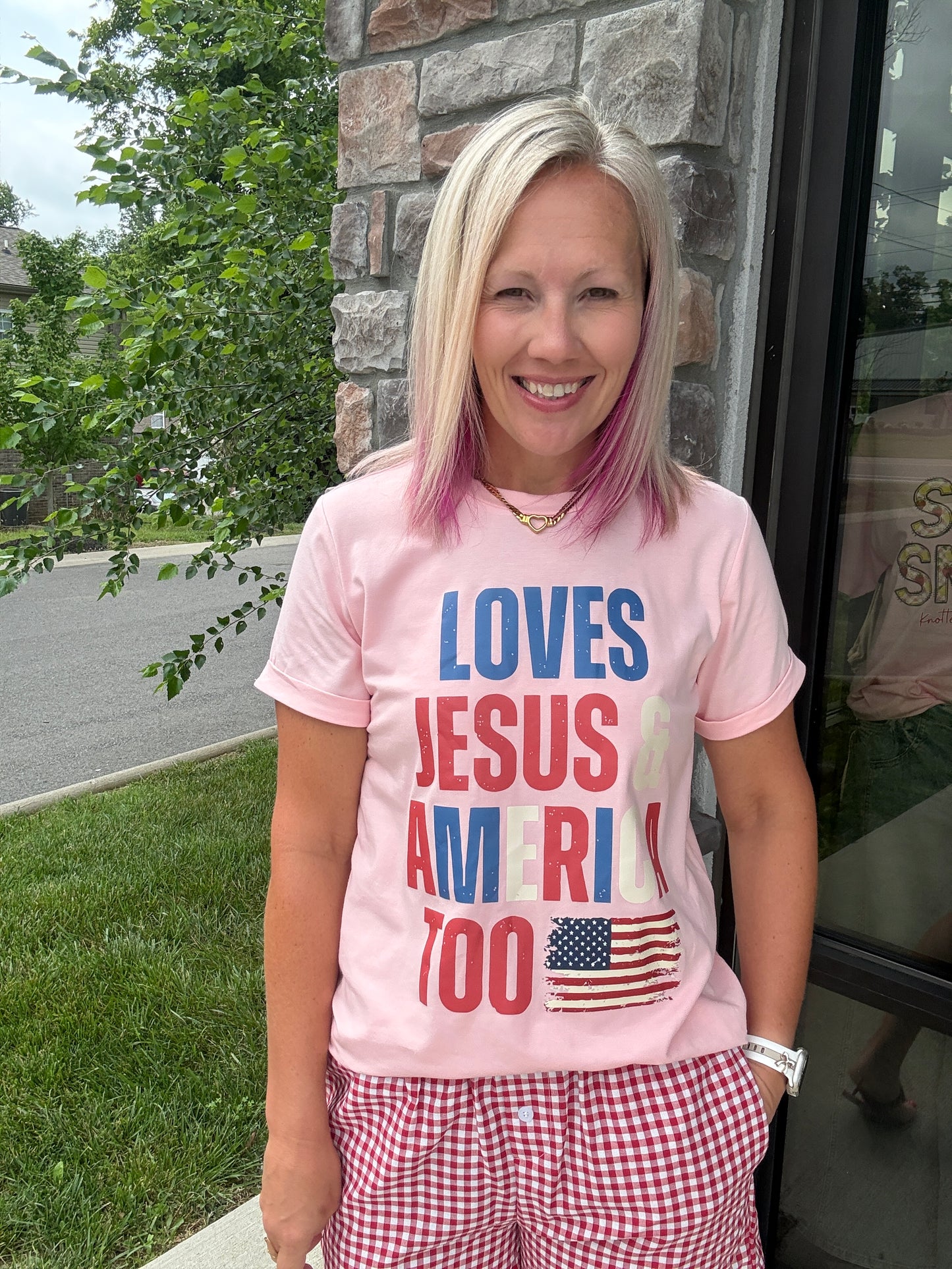 Loves Jesus & America Too