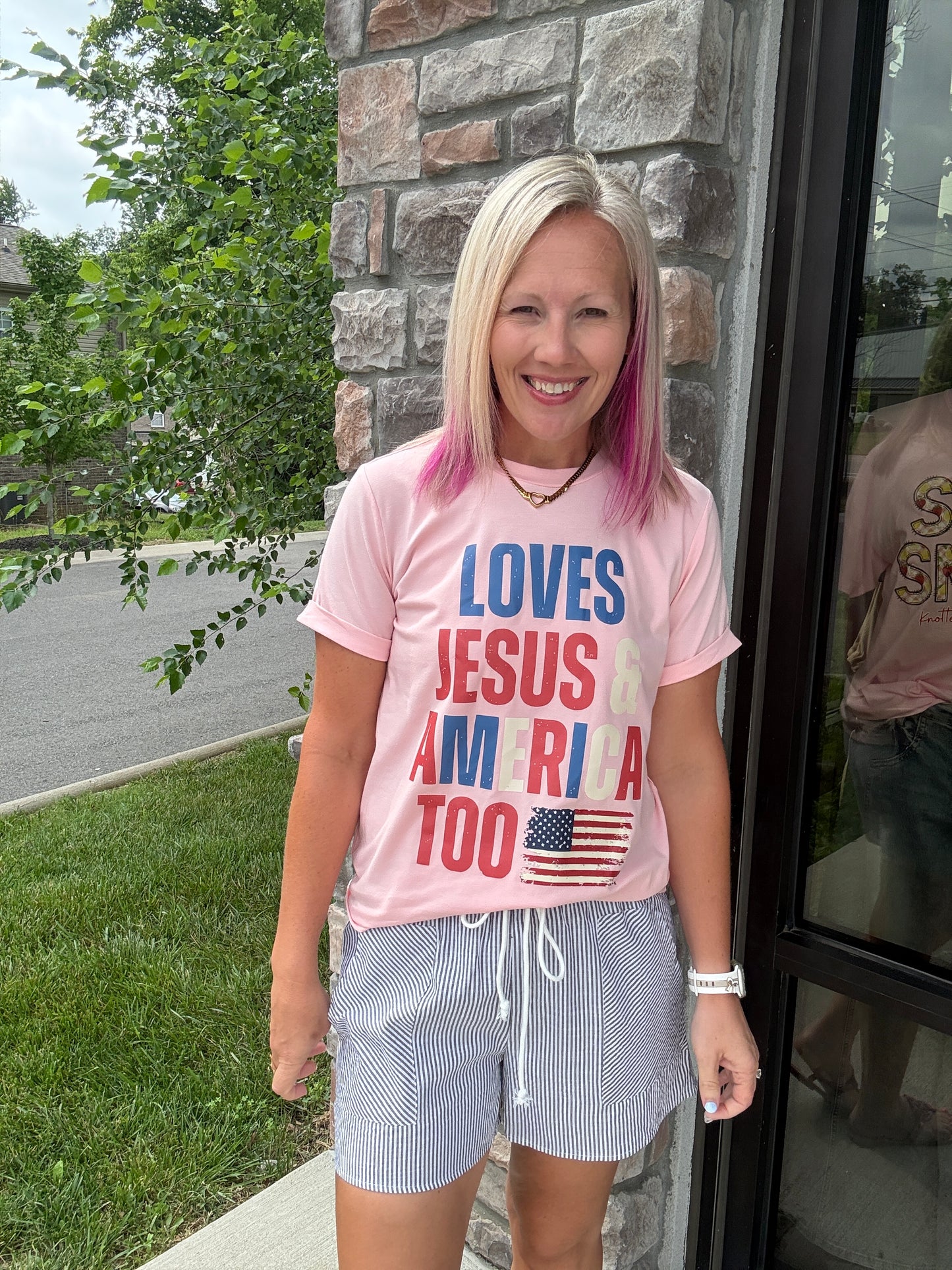 Loves Jesus & America Too