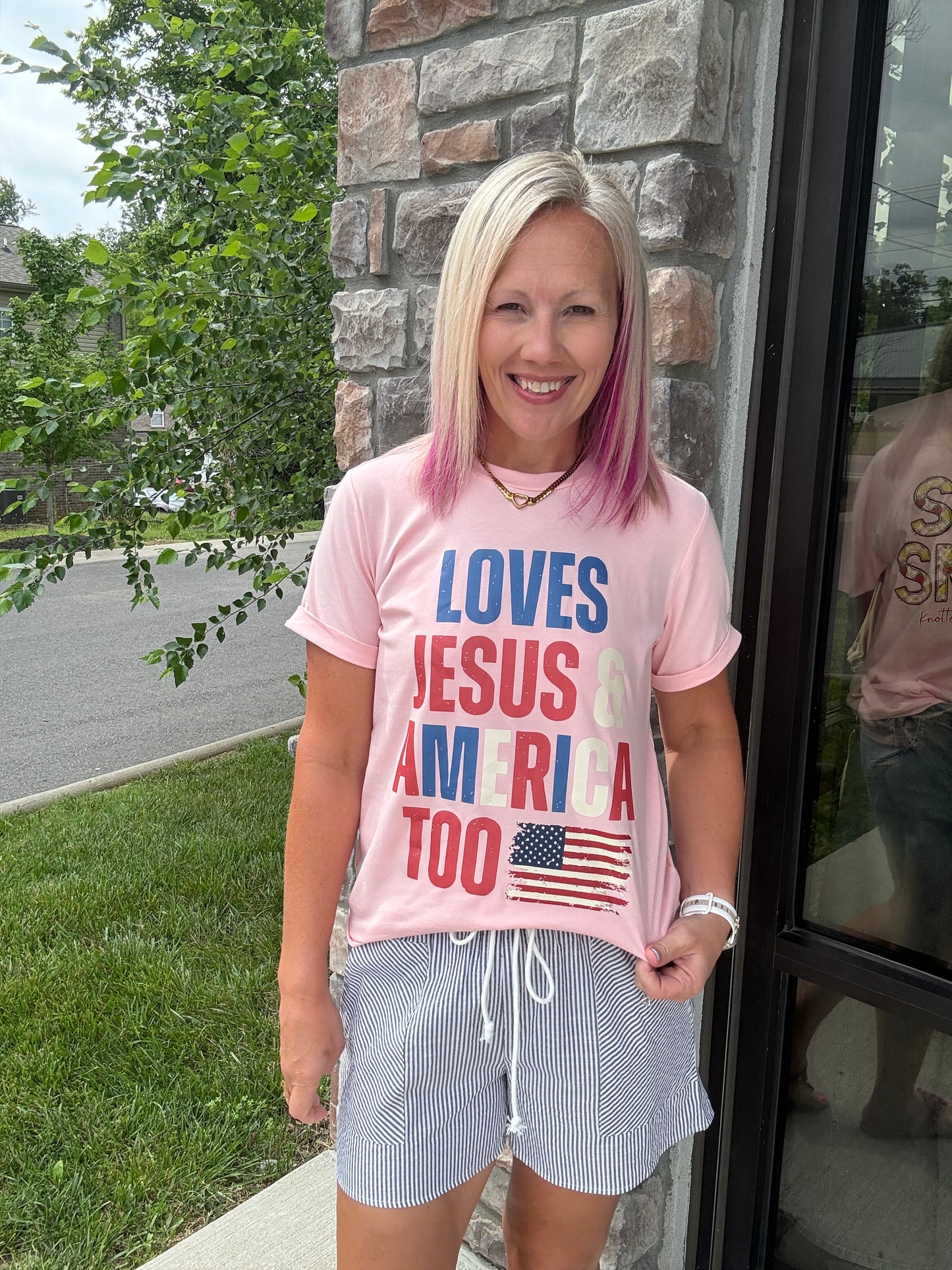 Loves Jesus & America Too