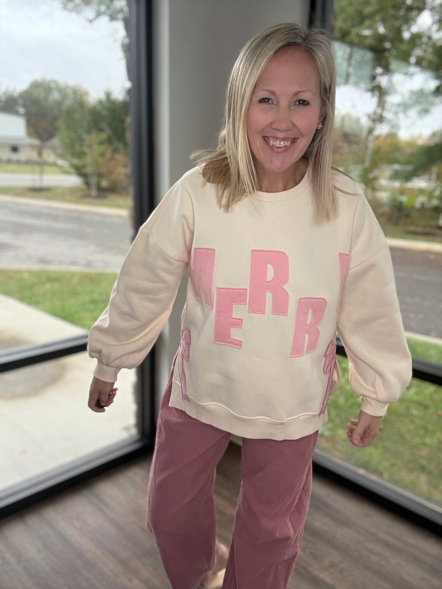 Sugar Plum Fleece Sweatshirt