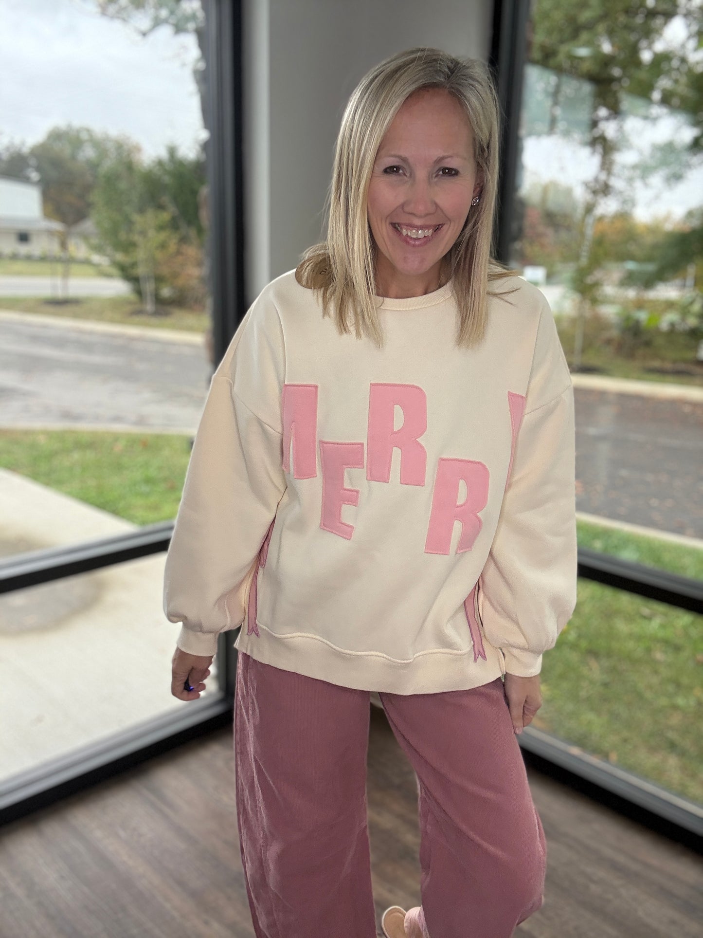 Sugar Plum Fleece Sweatshirt