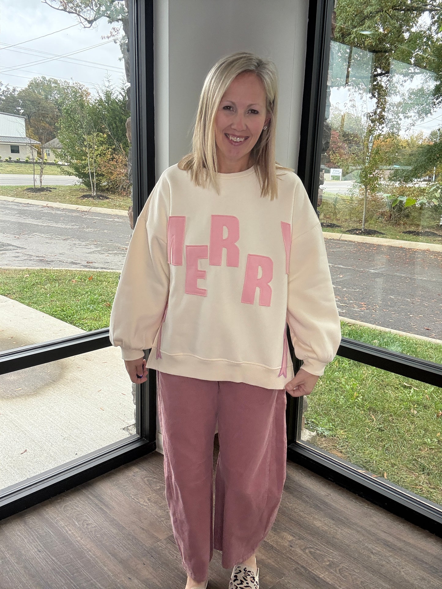 Sugar Plum Fleece Sweatshirt