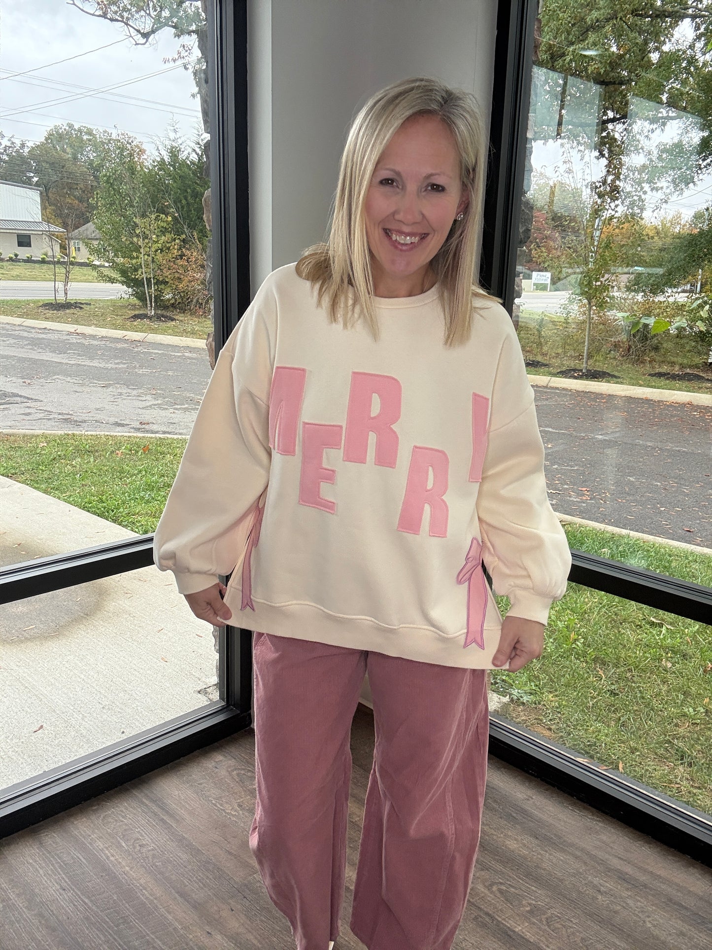 Sugar Plum Fleece Sweatshirt