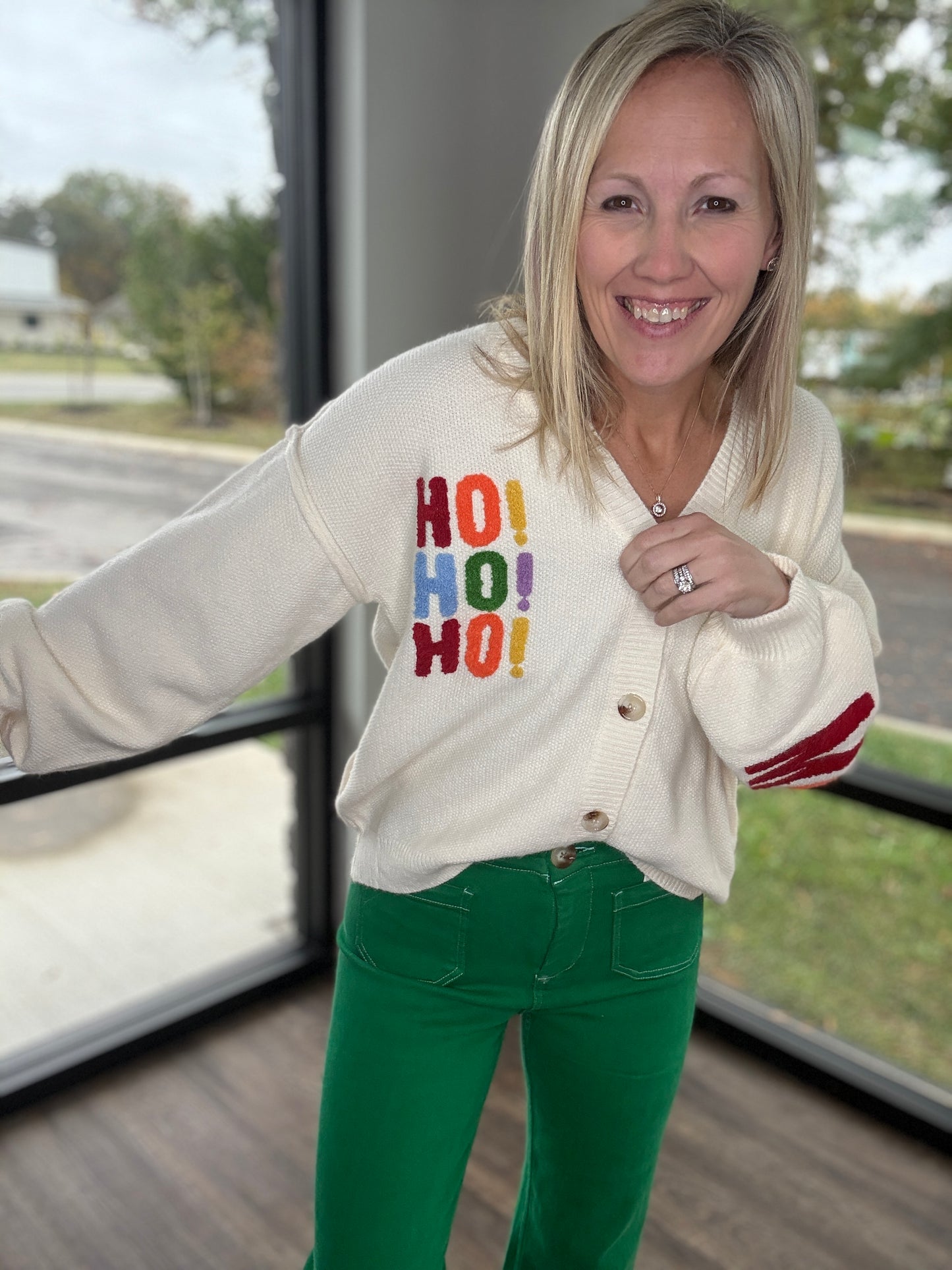 Ho Ho Ho Cardigan