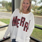 Merry & Plaid Thermal Top